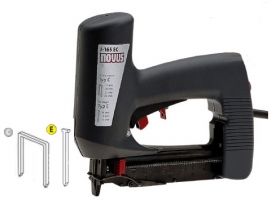 Такер Novus J-165 EC електрически за скоби 15-25 мм тип C и гвоздеи 16-25 мм тип E