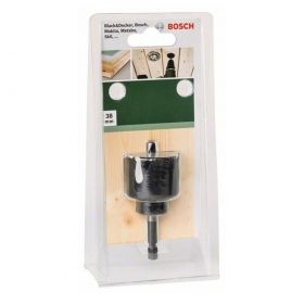 Боркорона Bosch ф 38х80 мм за дърво с държач