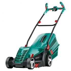 Косачка Bosch ARM 34 електрическа колесна с кош 1.3 kW, 340 мм
