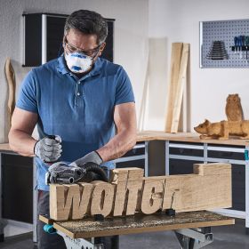 Wolfcraft 4385000 Фрезер за дърво за ъглошлайф, цилиндричен ф 30 мм, M14