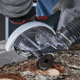 Wolfcraft 4399000 Предпазител за ъглошлайф прахоулавящ ф 115-125 мм