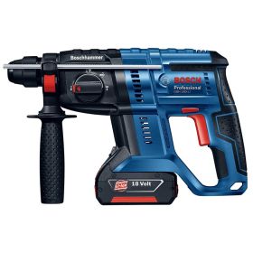 Перфоратор  акумулаторен безчетков Bosch GBH 180-LI 18 V, 4 Ah, 2 J