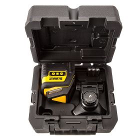 Нивелир DeWALT DW0811 лазерен линеен с 2 лъча 30 м, 0.4 мм/м