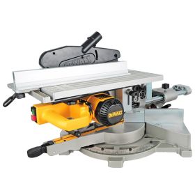 Циркуляр DeWALT D27112 настолен с герунг и напречно подаване ф 305 мм, 1600 W, 3650 об./мин