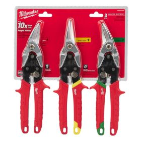 Комплект ножици за ламарина Milwaukee 48224533 лява, дясна, права, 260 мм