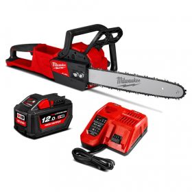 Трион Milwaukee M18 FCHS-121 верижен акумулаторен с 1 батерия и зарядно, 18 V, 12 Ah, 40 см, 3/8 ", 1.1 мм 