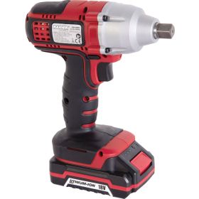 Гайковерт акумулаторен Raider RD-CIW01 с 1 батерия и зарядно, 18 V, 1.5 Ah, 320 Nm, 1/2"