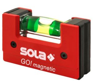 Нивелир мини магнитен 68 мм, 0.75 мм/м /Go! magnetic/