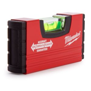 Нивелир мини Milwaukee Minibox алуминиев 100 мм, 0.5 мм/м