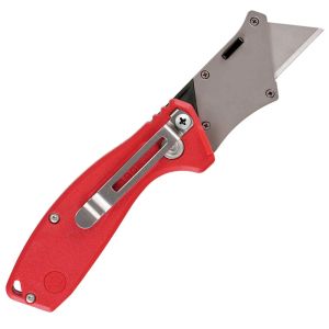 Нож макетен Milwaukee Fastback 4932471356 метален с трапецовидно острие сгъваем 