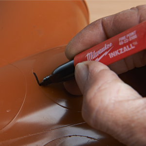 Маркер Milwaukee 48223100, черен