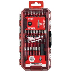 Комплект ударни накрайници Milwaukee 38 части / 4932492009  