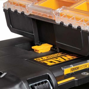 Органайзер DeWALT DWST83392-1 Toughsystem 2.0 пластмасов с прегради 370x260x130 мм