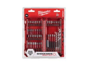 Комплект ударни накрайници Milwaukee Shockwave Impact Duty 4932492005 с магнитен държач 48 бр.