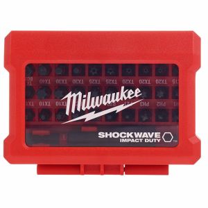 Комплект ударни накрайници Milwaukee Shockwave 4932464240 с магнитен държач 32 бр.