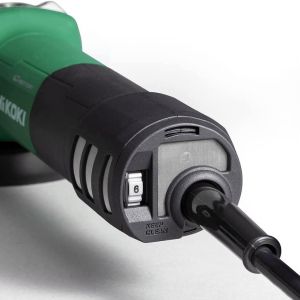 Ъглошлайф HiKOKI G13VE2 електрически с регулиране на оборотите и плавен старт безчетков 1320 W, 125 мм, 2500-8500 об./мин