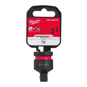 Адаптор за вложки Milwaukee Shockwave 4932480354 квадрат ударен 1/2" х 3/8"