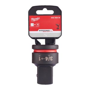 Адаптор за вложки Milwaukee Shockwave 4932480406 квадрат ударен 3/4" х 1"