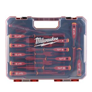 Отвертки Milwaukee 4932479095 комплект електротехнически 1000V VDE PH/PZ/SL/TX 12 бр.