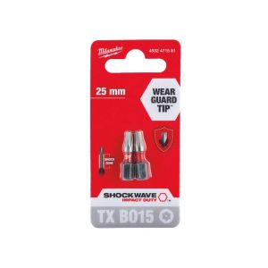Ударен накрайник/бит Milwaukee 4932471581 ShockWave Impact Duty TX BO15 x 25mm