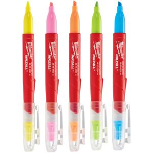 Маркер Milwaukee Inkzall  5 бр., цветни