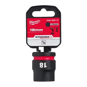 Ударна вложка Milwaukee ShockWave 4932480302, 18 мм. х 1/2"