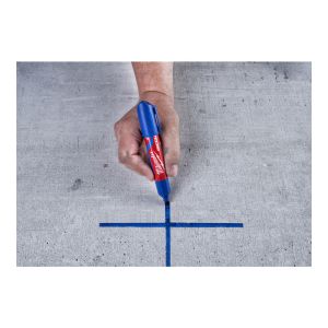 Маркер Milwaukee Inkzall L CHISEL 4932471557, син
