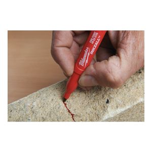 Маркер Milwaukee Inkzall 48223170, червен