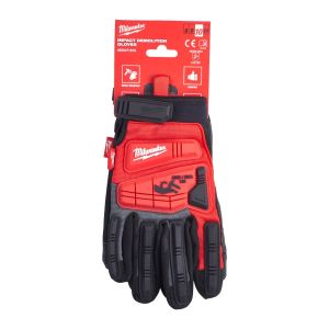 Ръкавици Milwaukee 4932471910 противоударни размер XL/10, черно и червено