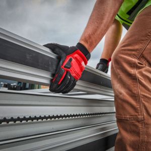 Ръкавици Milwaukee 4932471910 противоударни размер XL/10, черно и червено