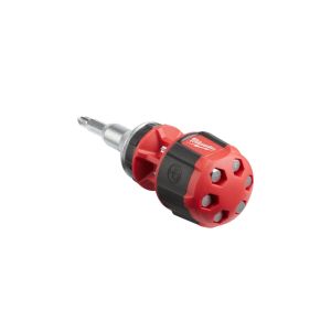 Отвертка Milwaukee 4932471868 с тресчотен механизъм комплект с битове 8 бр., 200 мм