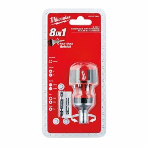 Отвертка Milwaukee 4932471868 с тресчотен механизъм комплект с битове 8 бр., 200 мм