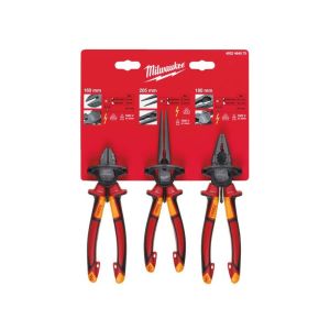 Клещи Milwaukee 4932464575 електротехнически 1000V VDE 3 бр.