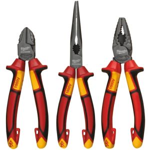 Клещи Milwaukee 4932464575 електротехнически 1000V VDE 3 бр.