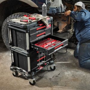 Куфар Milwaukee Packout 4932492892 за инструменти на колела комплект 570x450x1100 мм