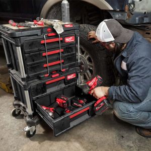 Куфар Milwaukee Packout 4932492892 за инструменти на колела комплект 570x450x1100 мм