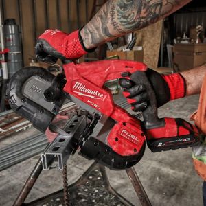 Акумулаторен лентов трион Milwaukee M18FBS85-0C без батерия и зарядно, 18 V, 899 мм