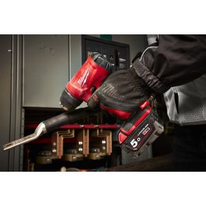 Пистолет за горещ въздух Milwaukee M18 BHG-0 акумулаторен в кутия без батерия и зарядно, 18 V, 170 л/мин, 470 °C 