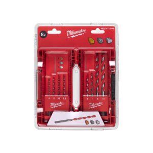 Свредло за бетон Milwaukee 4932471192 с шестостенна опашка 4-12 мм, 8 бр.