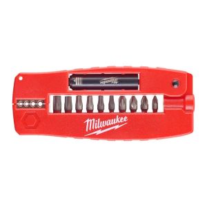 Комплект ударни накрайници Milwaukee Shockwave 4932430910 с магнитен държач 12 бр.