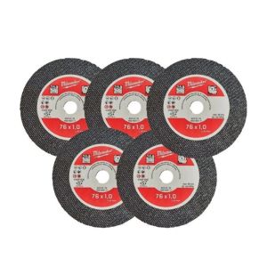 Диск карбофлексен Milwaukee SCS41 4932464717 за рязане на неръждаема стомана 76x10х1 мм, 5 бр.