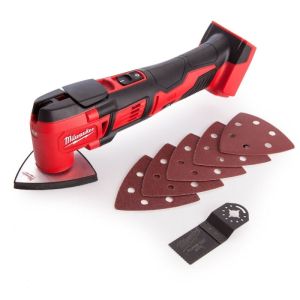 Осцилатор многофункционален Milwaukee M18 BMT-0 акумулаторен без батерия и зарядно, 18 V, 12-18 000 вибр./мин 