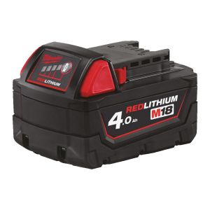 Батерия Milwaukee M18 B4 акумулаторна Li-Ion за електроинструменти 18 V, 4 Ah