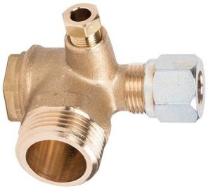 Възвратен клапан за компресор NUAIR B2800B 3/4"-3/8"MM - Ф 10