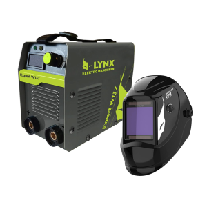 Инверторен електрожен REM Power WMEm 177 Expert MMA с опция за TIG 160 A, 230 V, 2-4 мм + Фотосоларен шлем за заваряване REM Power  WHEm 913 DIN 9-13