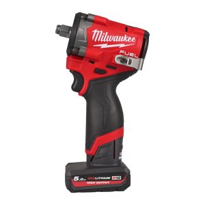 Акумулаторен гайковерт Milwaukee M12 FCIWF12G3-502X с батерия и зарядно, 12 V, 5.0 Ah, 1/2", 542 Nm, 745 Nm