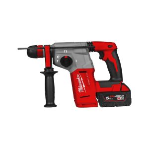Акумулаторен перфоратор Milwaukee M18 BLHX-502X с батерия и зарядно, 18 V, 5.0 Ah, 2.3 J