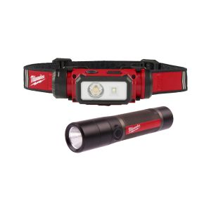 Акумулаторен челник и фенер Milwaukee L4 FMHL2LED-302