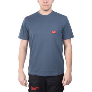Работна тениска Milwaukee 4932493016, XL, синя