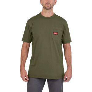 Работна тениска Milwaukee 4932493021, XL, зелена